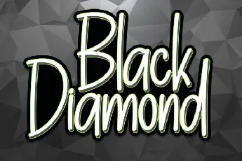 Black Diamond Display font