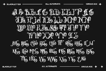 Circus Ace DEMO font