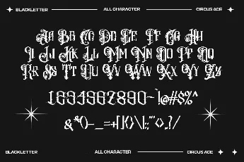 Circus Ace DEMO font