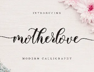 Motherlove font