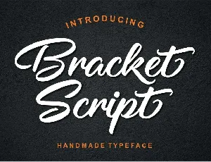 Bracket font