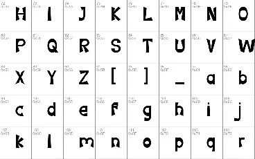 Lampunk font