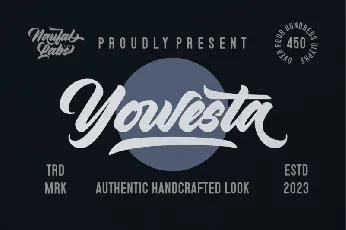 Yowesta Typeface font