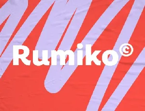 Rumiko Sans Family font