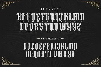 Dark Magic font