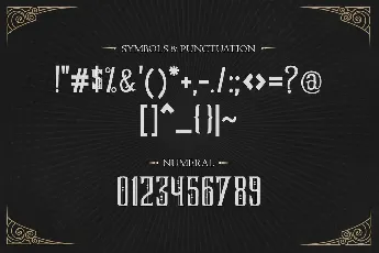 Dark Magic font