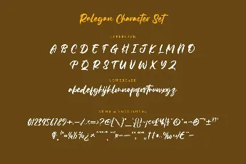 Ralegan font