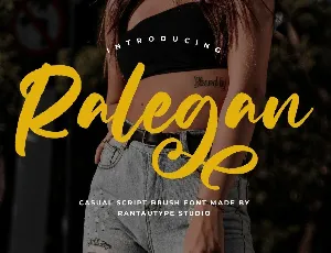 Ralegan font