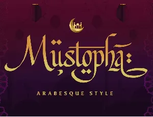 Mustopha font