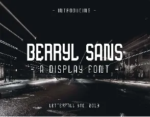 Berryl Sans Serif Free font