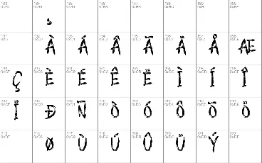 SILVERFANG font