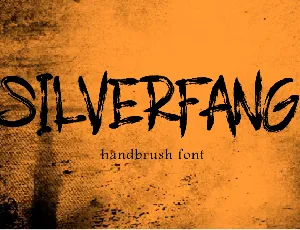 SILVERFANG font