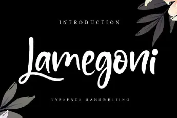 Lamegoni Script font