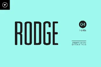 Rodge font