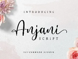 Anjani Script font