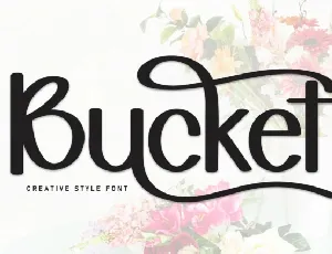 Bucket Script font