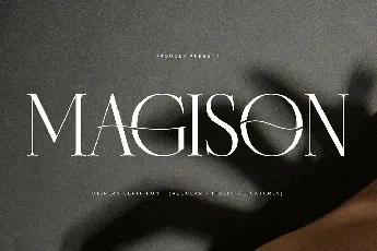 Magison Serif font