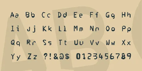 Corrupter font