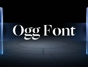 Ogg Family font