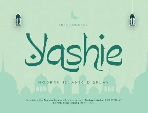 Yashie font