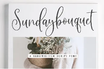 Sunday Bouquet font