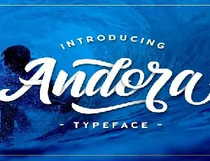 Andora font