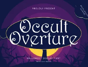 Occult Overture font