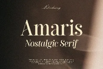 Amaris font