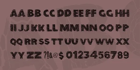 Before Collapse font