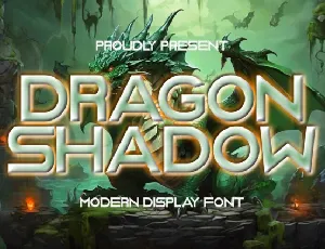 Dragon Shadow font