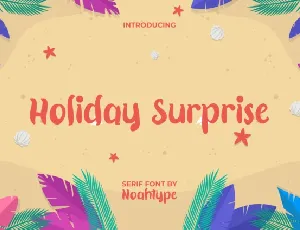 Holiday Surprise font