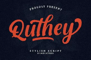 Quthey font