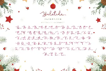 Yuletide font