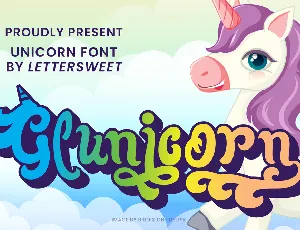 Glunicorn font