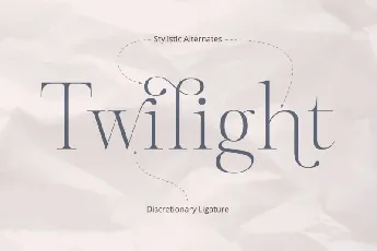 Gloriav Serif font