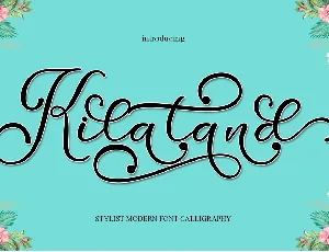 Kilatand font