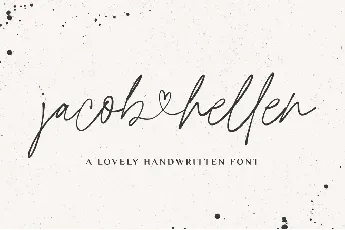 Jacob & Hellen font