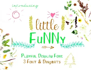 Little Funny – Include 4 font