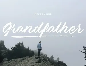 Grandfather Brush Script font