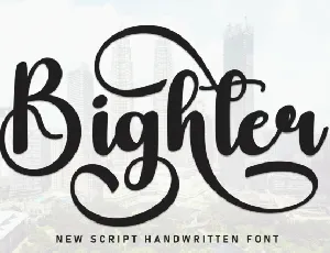 Bighter font