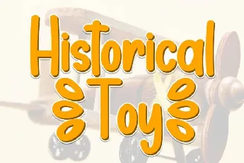 Historical Toy Display font