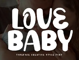 Love Baby Display font