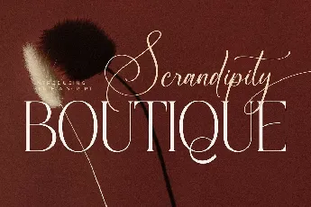 Serandipity Boutique font