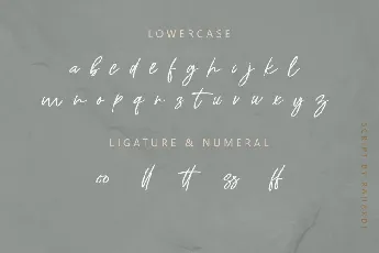 Andline font