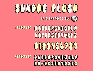 Sundae Plush font