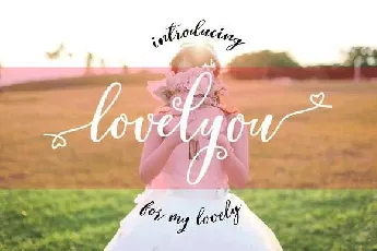 Lovelyou font