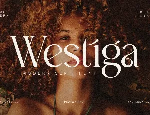 Westiga Demo font