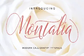 Montalia Script font