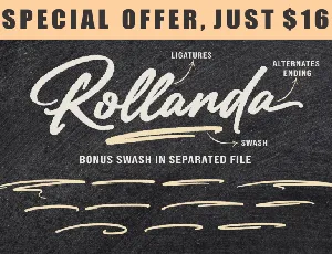 Rollanda font