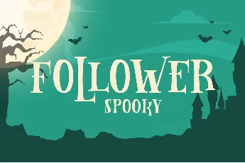 Follower Spooky Font